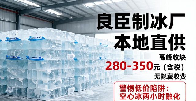 南沙良臣制冰厂_南沙降温冰块厂_降温冰块质量选择标准