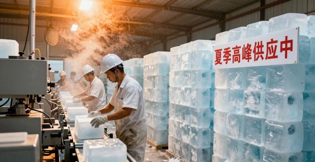 南沙冰块公司的夏季制冷解决方案揭秘
